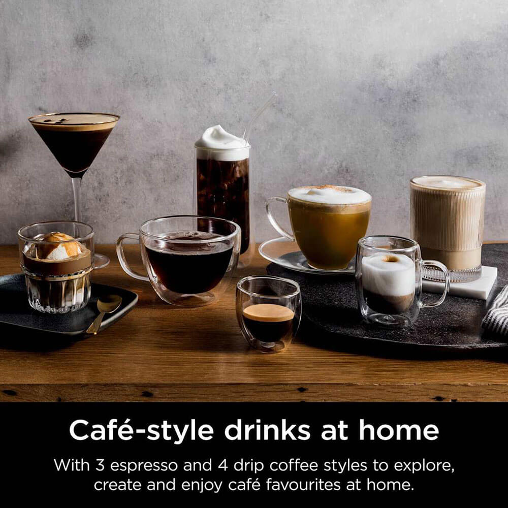 Ninja Luxe Café Premier Espresso Machine ES601UKBK - Black