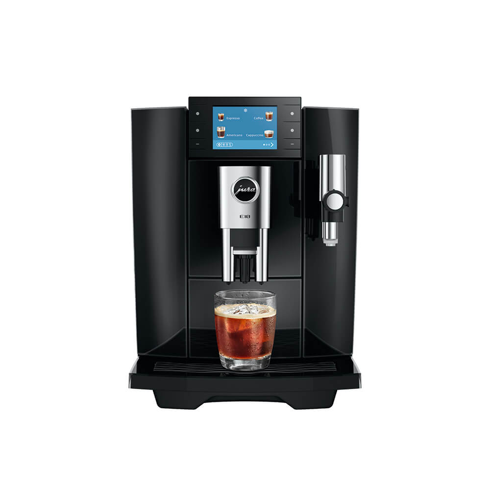 JURA E10 15855 Black Bean-to-Cup Coffee Machine