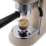 De'Longhi Dedica Arte EC885.BG Manual Espresso Coffee Machine - Beige