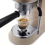 De'Longhi Dedica Arte EC885.BG Manual Espresso Coffee Machine - Beige