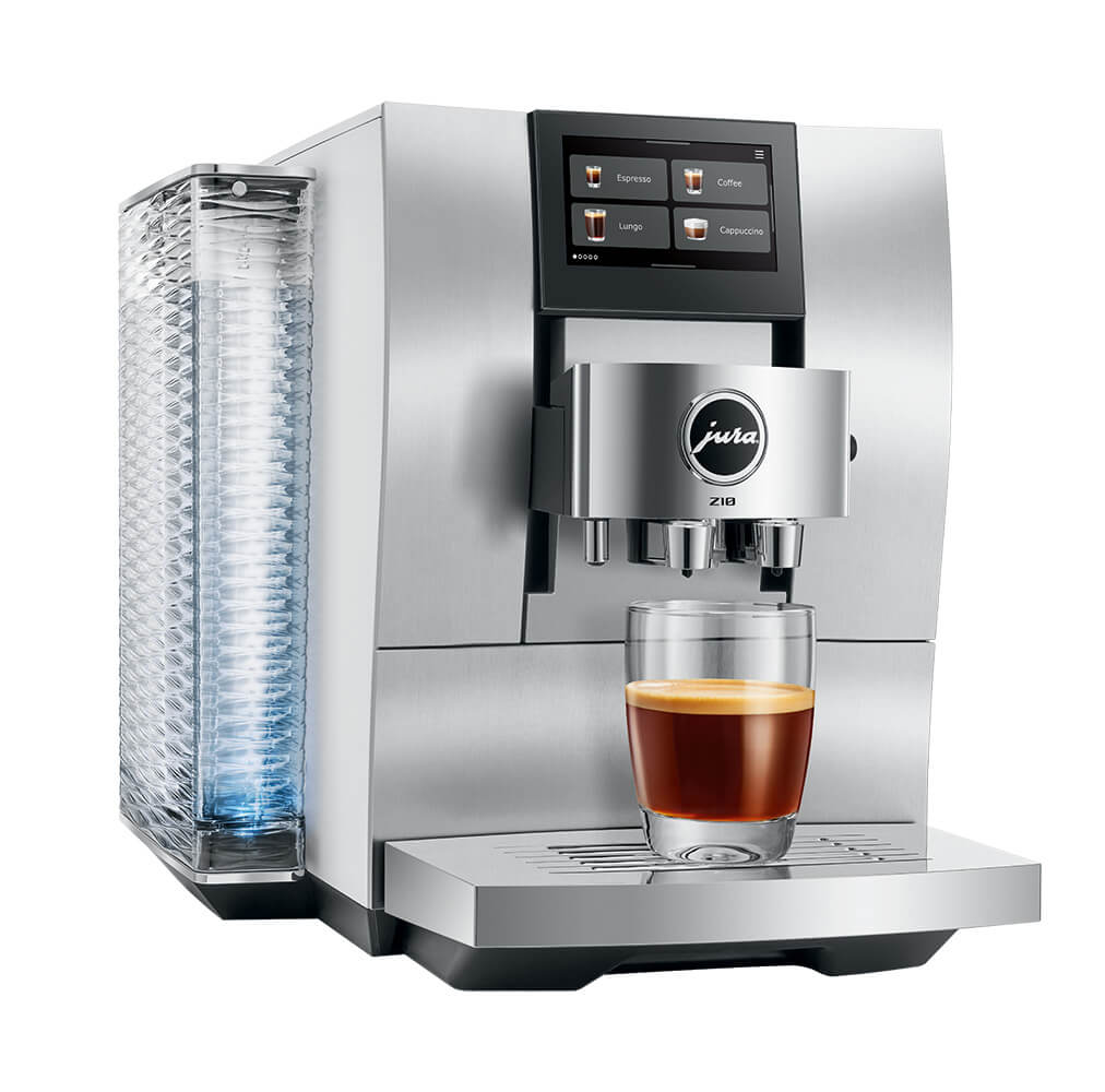 JURA Z10 15613 Aluminium White Bean-to-Cup Coffee Machine