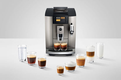 JURA E8 15721 Midnight Silver Bean-to-Cup Coffee Machine
