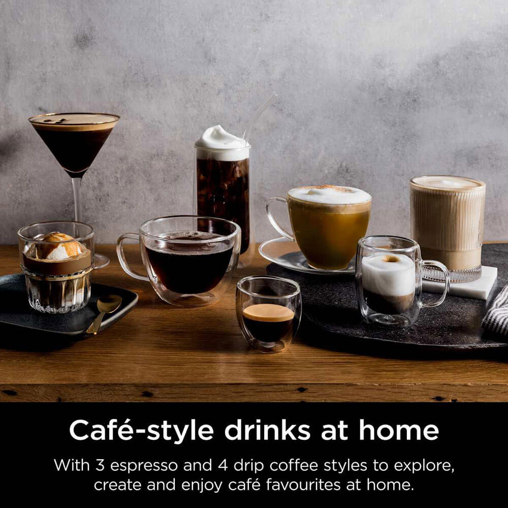 Ninja Luxe Café Premier Espresso Machine ES601UK - Silver