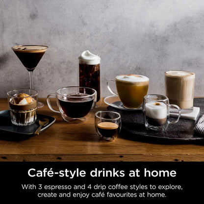 Ninja Luxe Café Premier Espresso Machine ES601UK - Silver