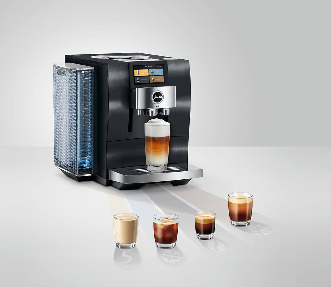 JURA Z10 15703 Aluminium Black Bean-to-Cup Coffee Machine