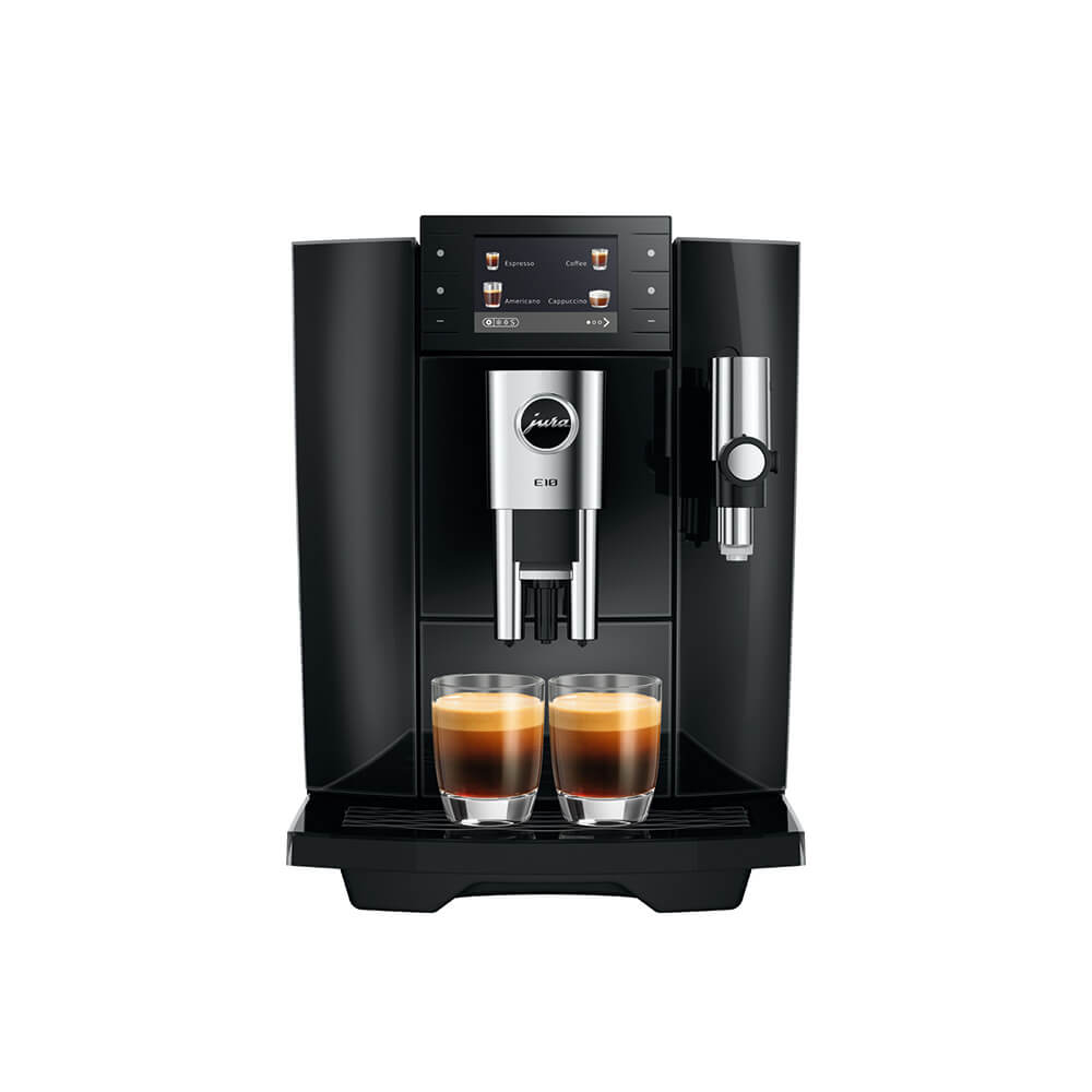 JURA E10 15855 Black Bean-to-Cup Coffee Machine