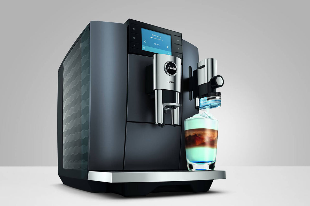 JURA E10 15718 Onyx Grey Bean-to-Cup Coffee Machine