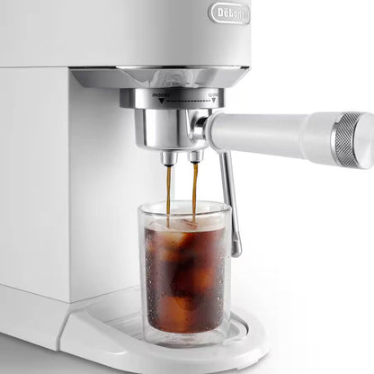 De'Longhi Dedica Duo EC890.WI Manual Espresso Coffee Machine - White