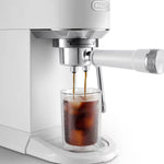 De'Longhi Dedica Duo EC890.WI Manual Espresso Coffee Machine - White