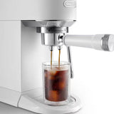 De'Longhi Dedica Duo EC890.WI Manual Espresso Coffee Machine - White