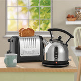 Dualit Lite 2L Black Dome Cordless Kettle with Window
