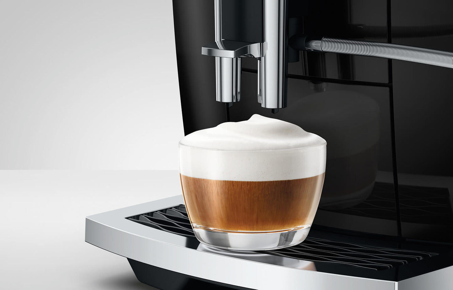JURA E6 15805 Piano Black Bean-to-Cup Coffee Machine