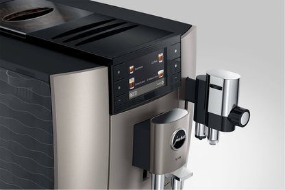 JURA E8 15721 Midnight Silver Bean-to-Cup Coffee Machine