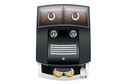 JURA J8 Twin 15659 Diamond Black Bean-to-Cup Coffee Machine