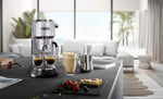 De'Longhi Dedica Arte EC885.M Manual Espresso Coffee Machine - Silver