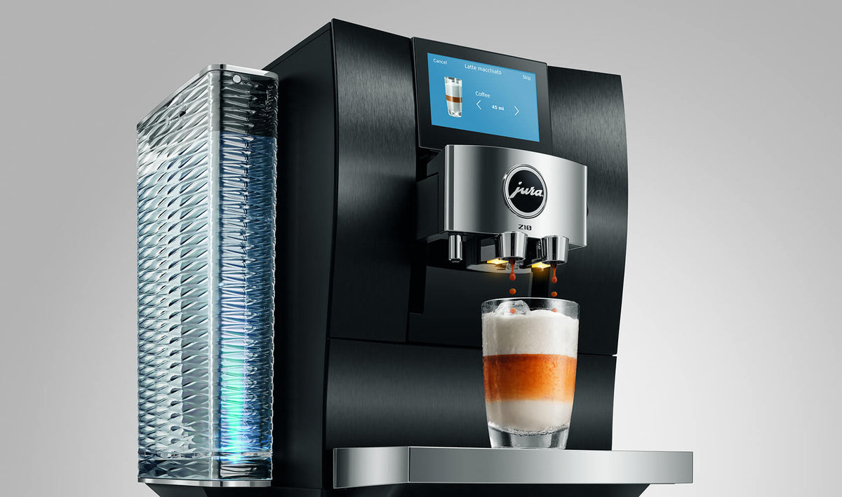 JURA Z10 15703 Aluminium Black Bean-to-Cup Coffee Machine