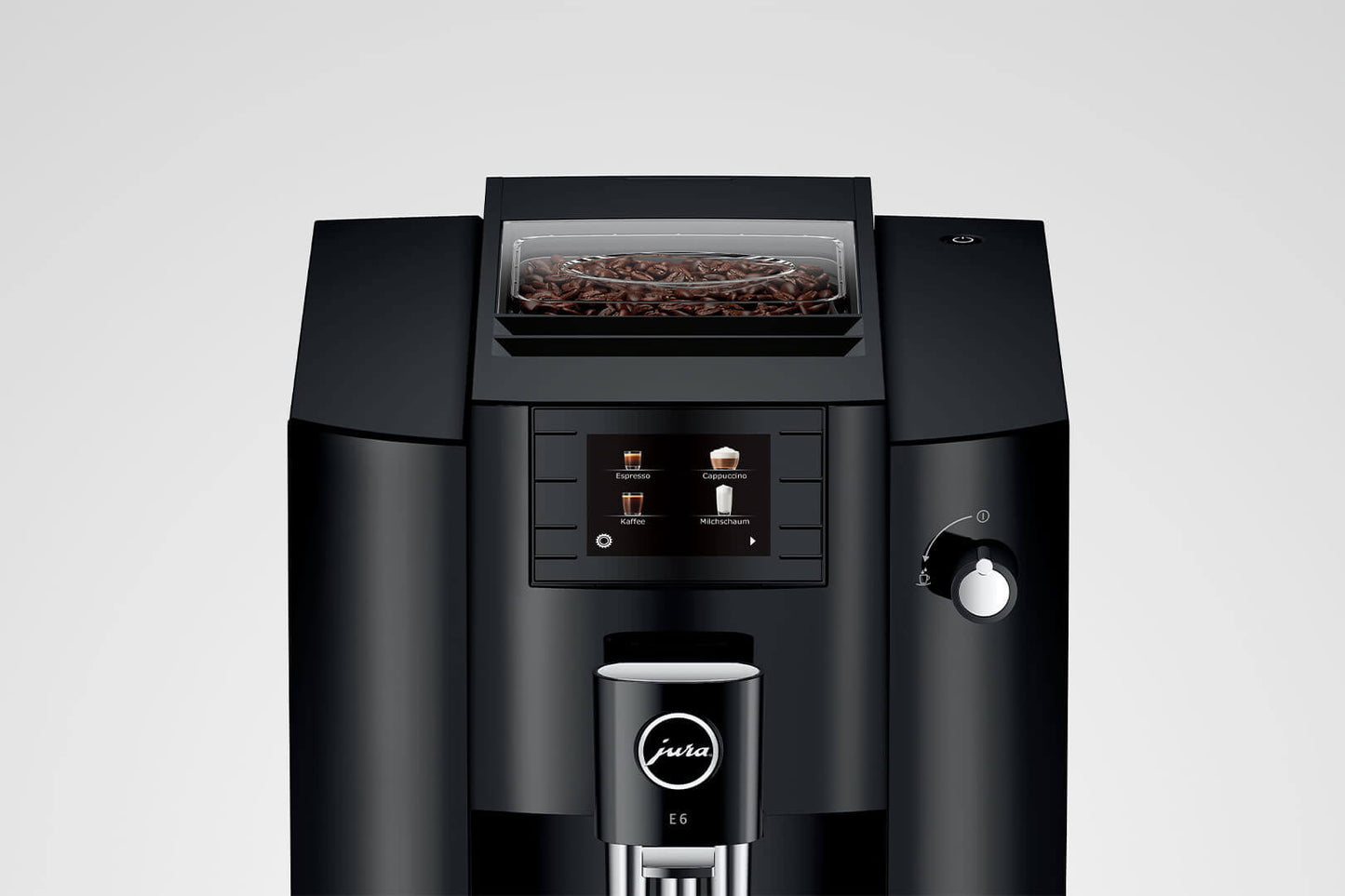 JURA E6 15511 Black Bean-to-Cup Coffee Machine