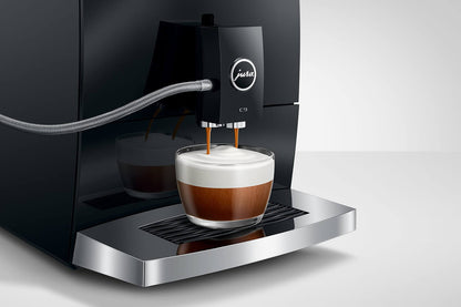 JURA C9 15757 Piano Black INTA Bean-to-Cup Coffee Machine