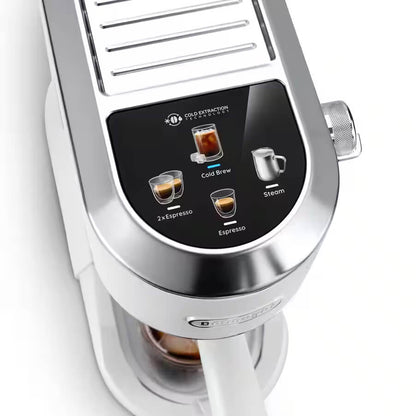 De'Longhi Dedica Duo EC890.WI Manual Espresso Coffee Machine - White