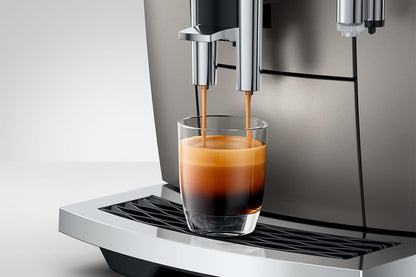 JURA E8 15721 Midnight Silver Bean-to-Cup Coffee Machine