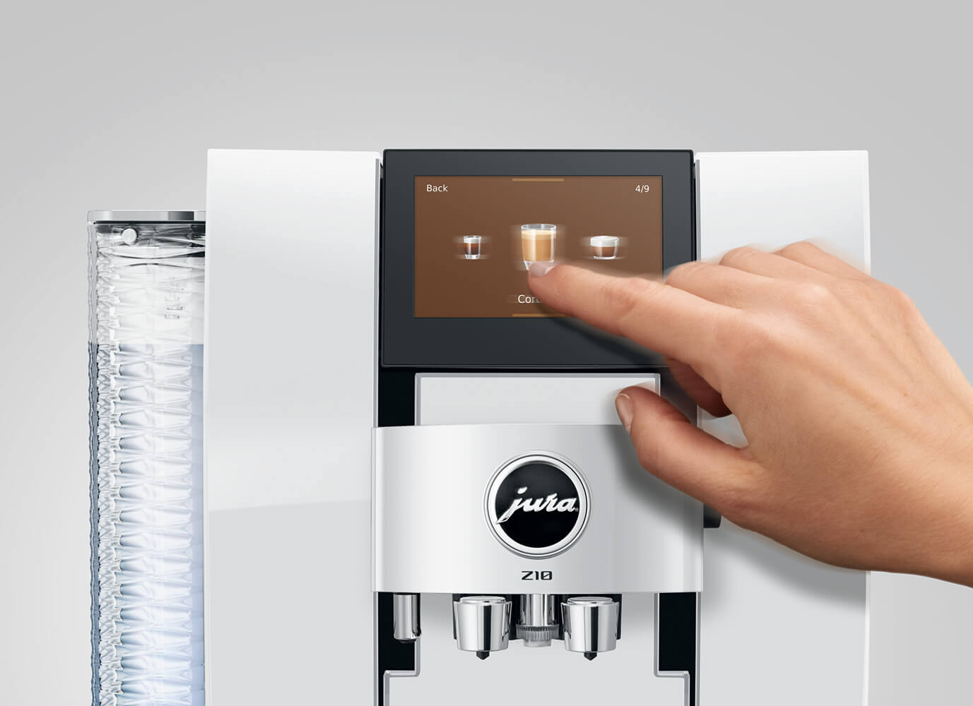 JURA Z10 15846 Diamond White Bean-to-Cup Coffee Machine