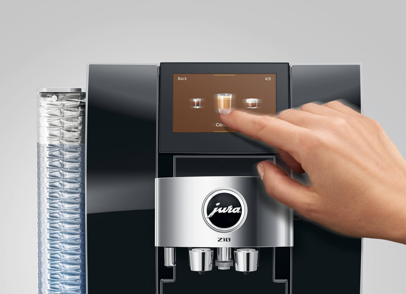 JURA Z10 15847 Diamond Black Bean-to-Cup Coffee Machine