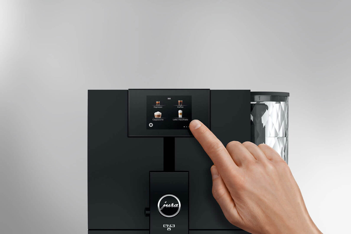 JURA ENA 8 15510 Black Bean-to-Cup Coffee Machine