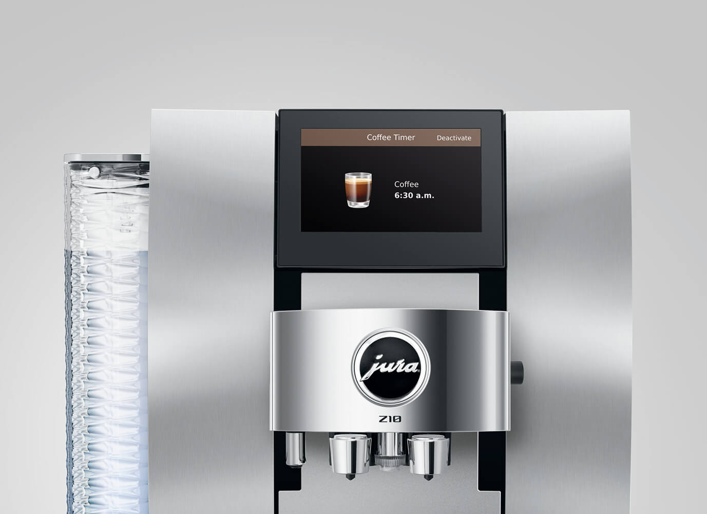 JURA Z10 15613 Aluminium White Bean-to-Cup Coffee Machine