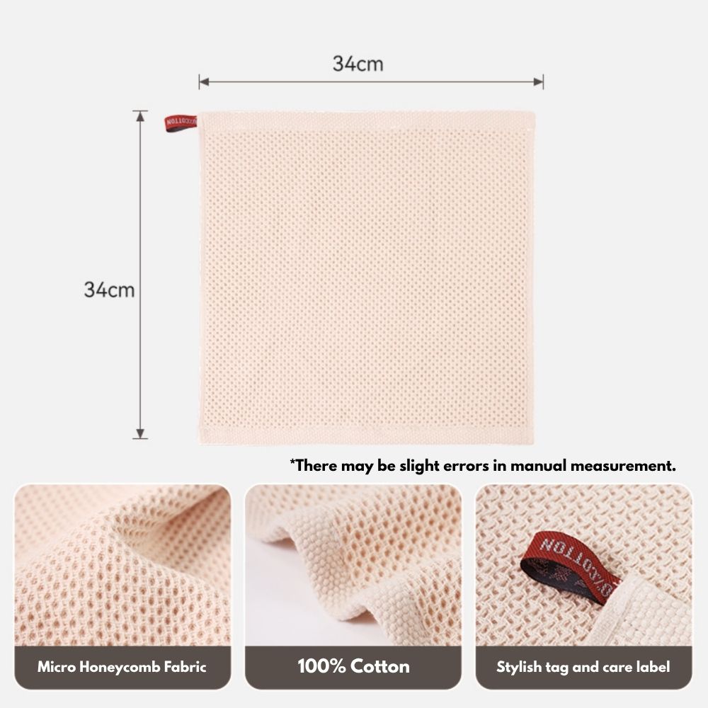 Premium Coffee Cloth Pack of 2, Barista’s Choice, 34x34 cm