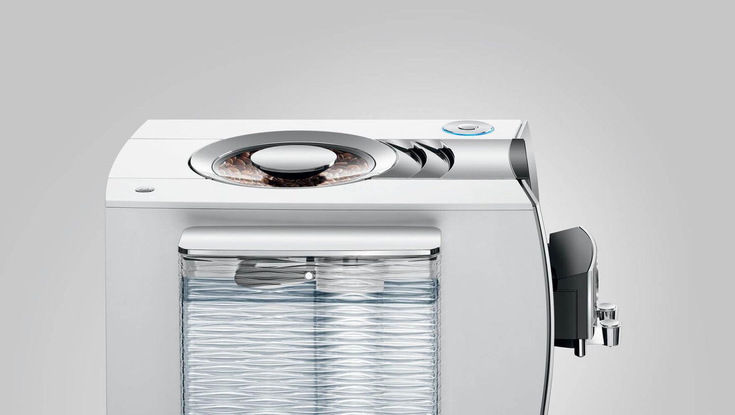 JURA Z10 15613 Aluminium White Bean-to-Cup Coffee Machine