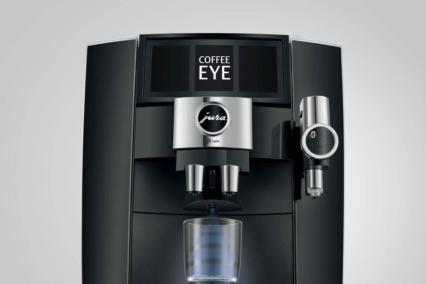 JURA J8 Twin 15659 Diamond Black Bean-to-Cup Coffee Machine