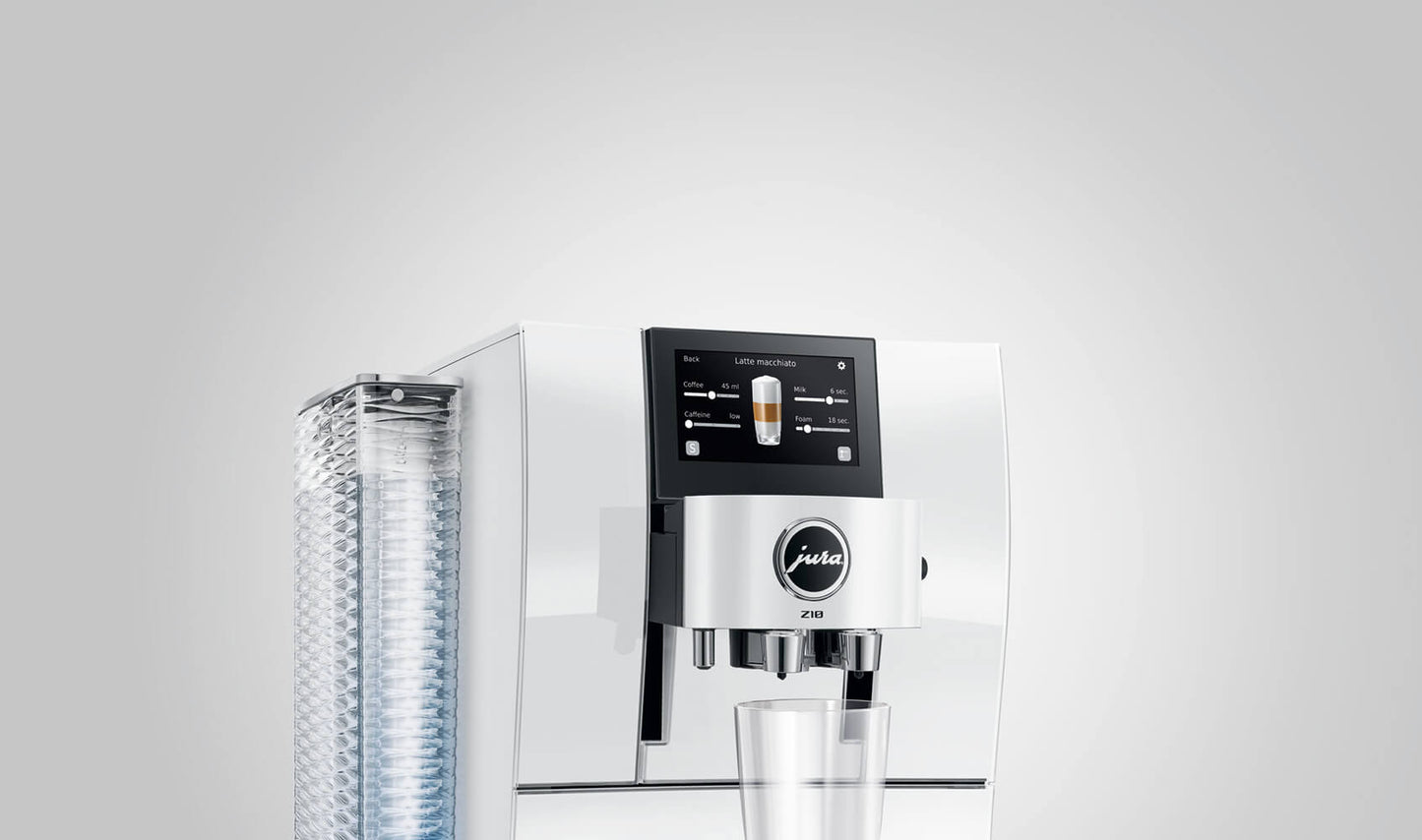 JURA Z10 15846 Diamond White Bean-to-Cup Coffee Machine