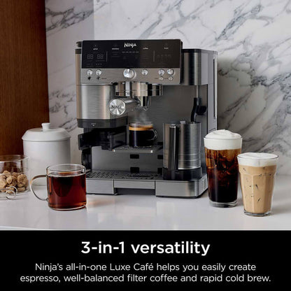 Ninja Luxe Café Premier Espresso Machine ES601UK - Silver