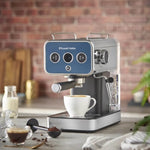 Russell Hobbs Distinctions Espresso Coffee Machine - Ocean Blue