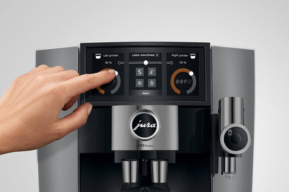 JURA J10 Twin 15723 Diamond Onyx Bean-to-Cup Coffee Machine