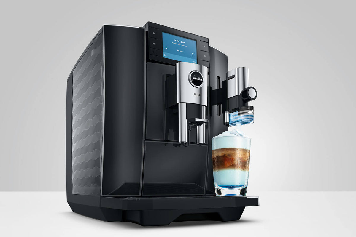 JURA E10 15855 Black Bean-to-Cup Coffee Machine