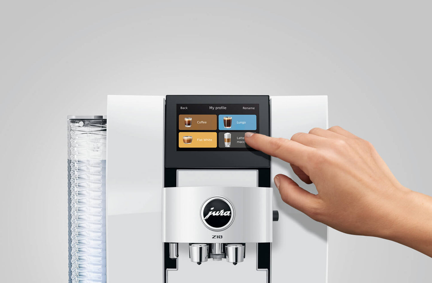 JURA Z10 15846 Diamond White Bean-to-Cup Coffee Machine