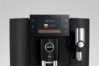 JURA E8 15842 Piano Black Bean-to-Cup Coffee Machine