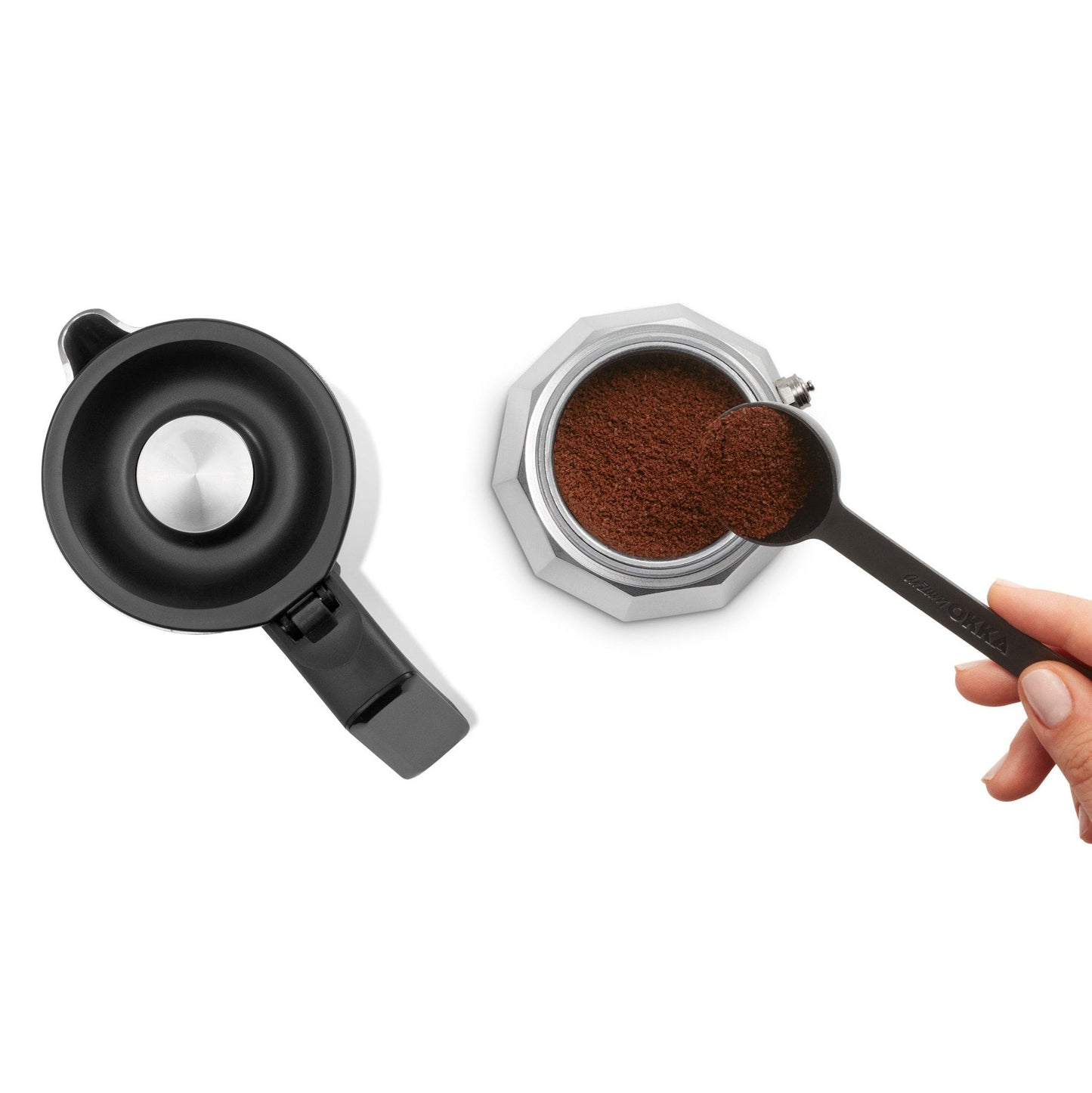 Arzum Okka Rich Moka Pot Turkish Coffee and Moka Maker, Velvetiser, Milk Frother