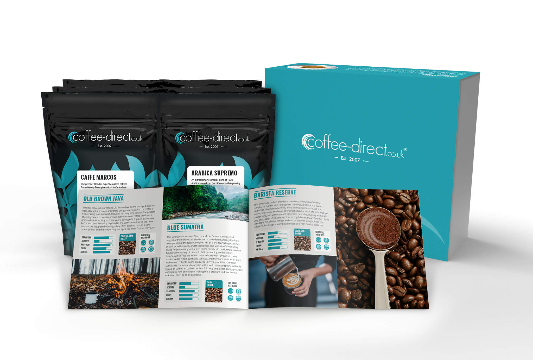 12 Coffee Gift Pack – Coffee-Direct.co.uk