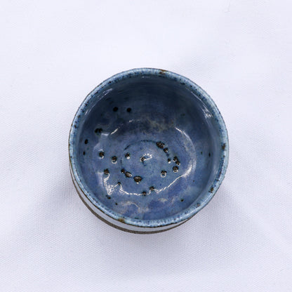Blulume Tazza Handmade Ceramic Smoked Grey Stoneware Short Cup
