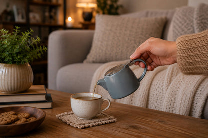 Ceramic Teapot - White