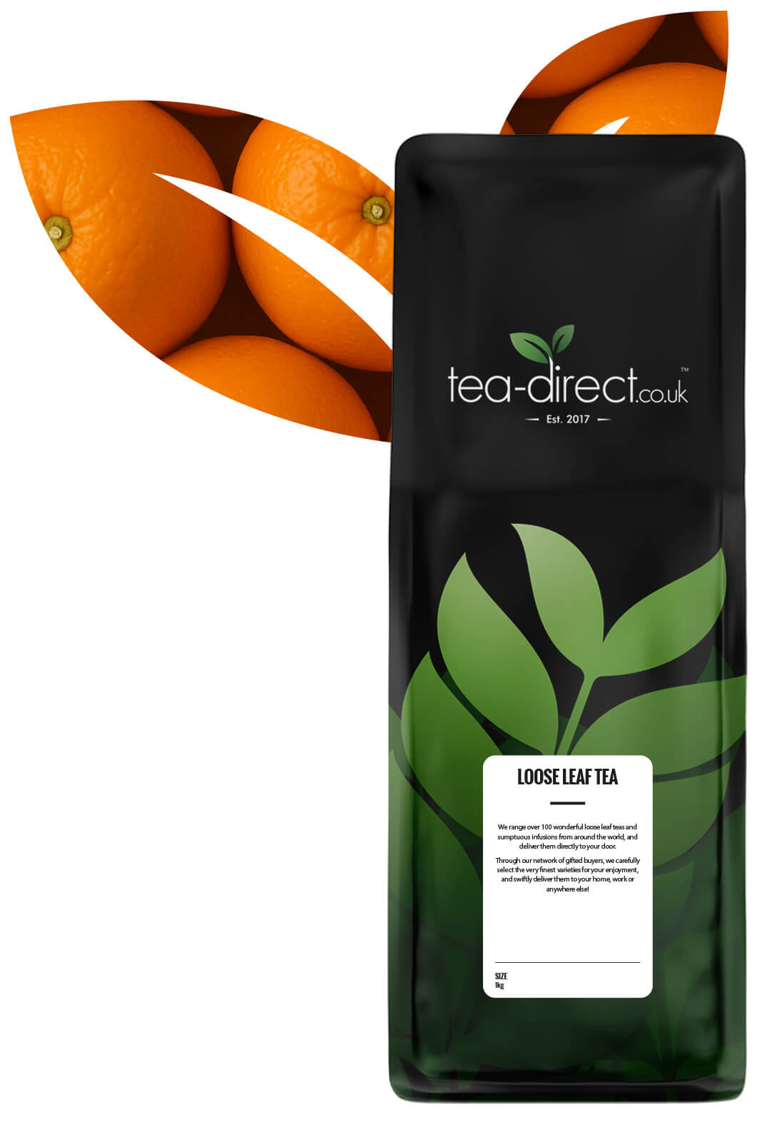 Orange Tea Package Sweet Orange Flavoured Tea – Coffee-Direct.co.uk