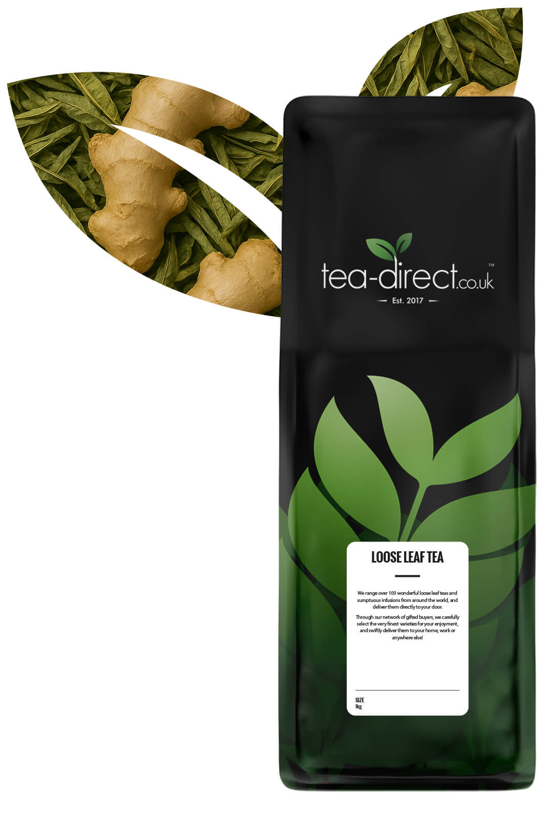 Ginger and Lemon Verbena Herbal Tea – Coffee-Direct.co.uk