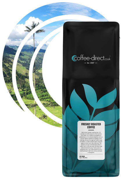 Dark Decaffeinated Colombian Coffee