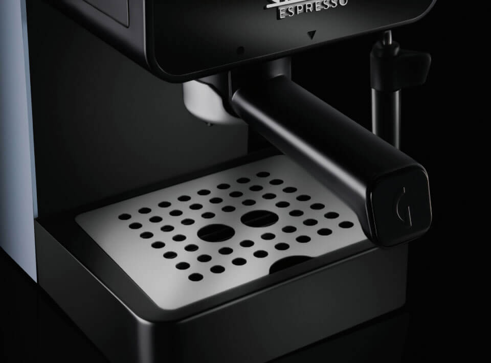 Gaggia EG211164GREYESPRESSODELUX Espresso Deluxe Máquina de café expreso -  gris