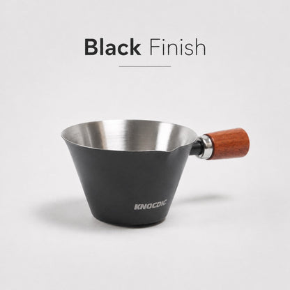 100ml Espresso Measuring Cup with Wooden Handle