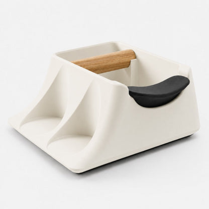 The Hub 3-in-1 Espresso Knock Box, Tamping Station & Tamper Holder