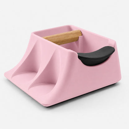 The Hub 3-in-1 Espresso Knock Box, Tamping Station & Tamper Holder