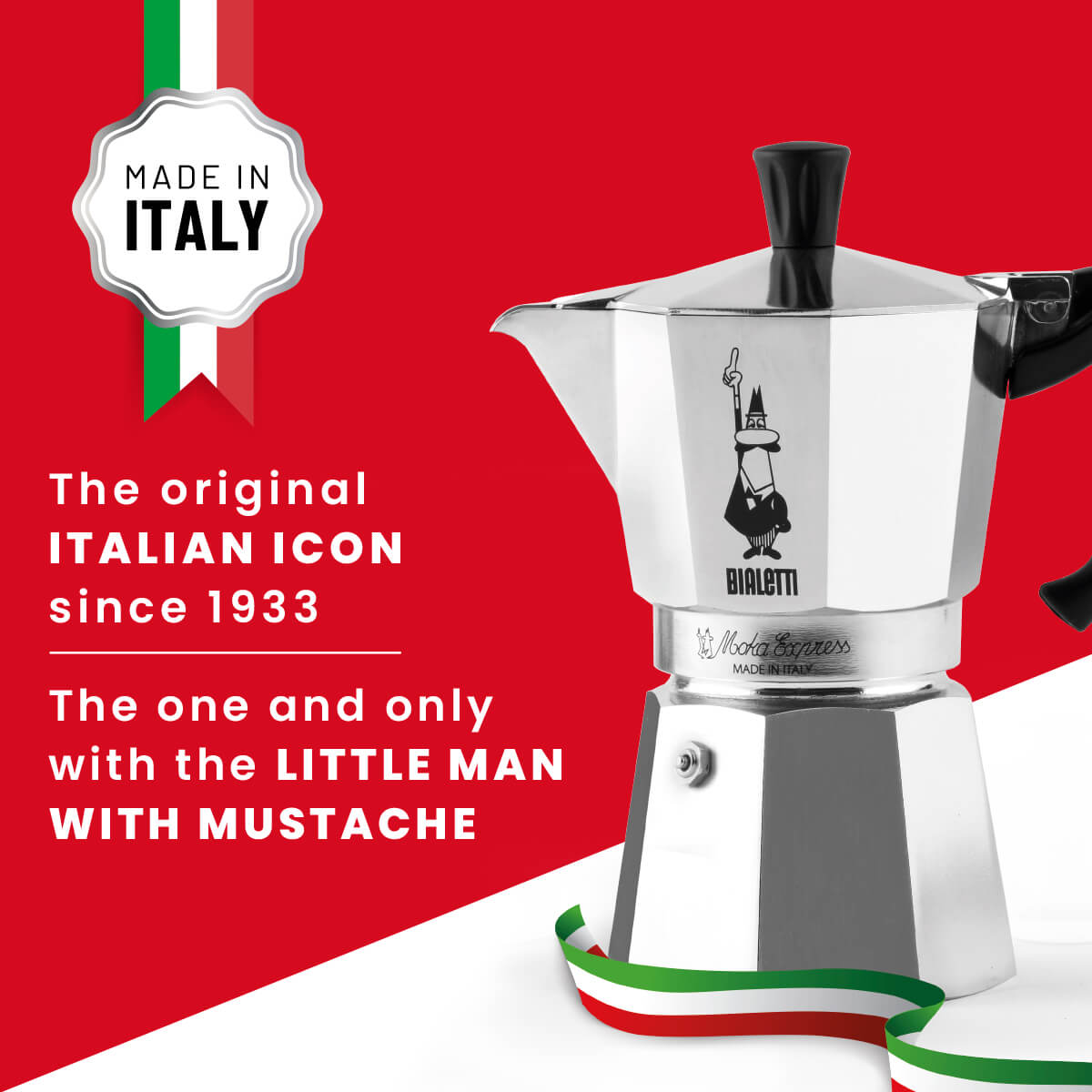 Bialetti Moka Express – Coffee-Direct.co.uk